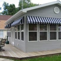 Heartland stationary window awnings