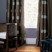 John Lewis Dahlia Eyelet Curtains