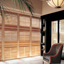 Heritance hardwood shutters