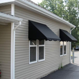 SheerVisions stationary window awnings